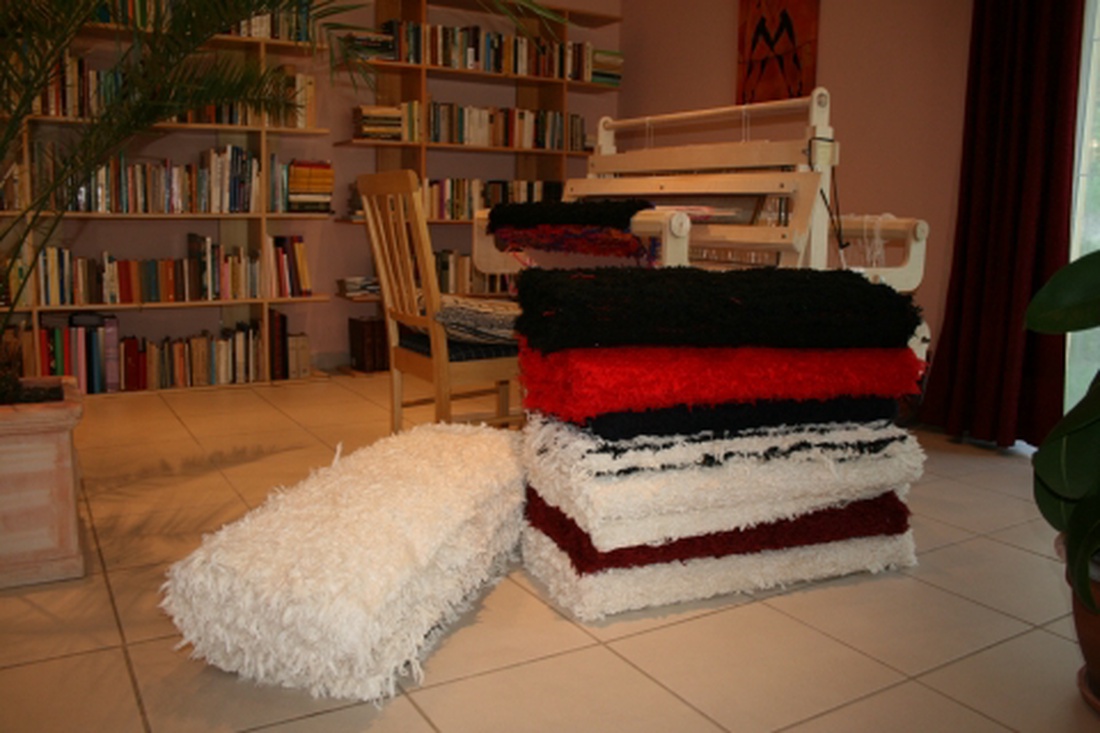 Nyers bolyhos szőnyeg -  - Meska.hu