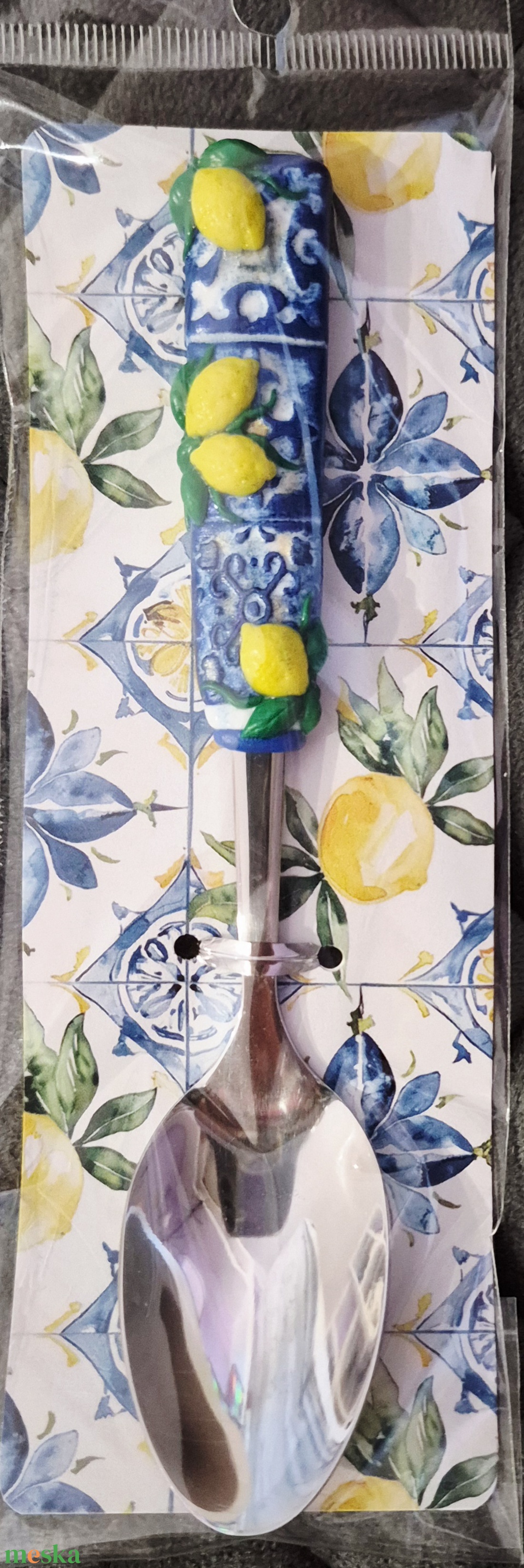 Amalfi stílusú kanál - otthon & életmód - konyhafelszerelés, tálalás - tálalás - kanál & villa - Meska.hu