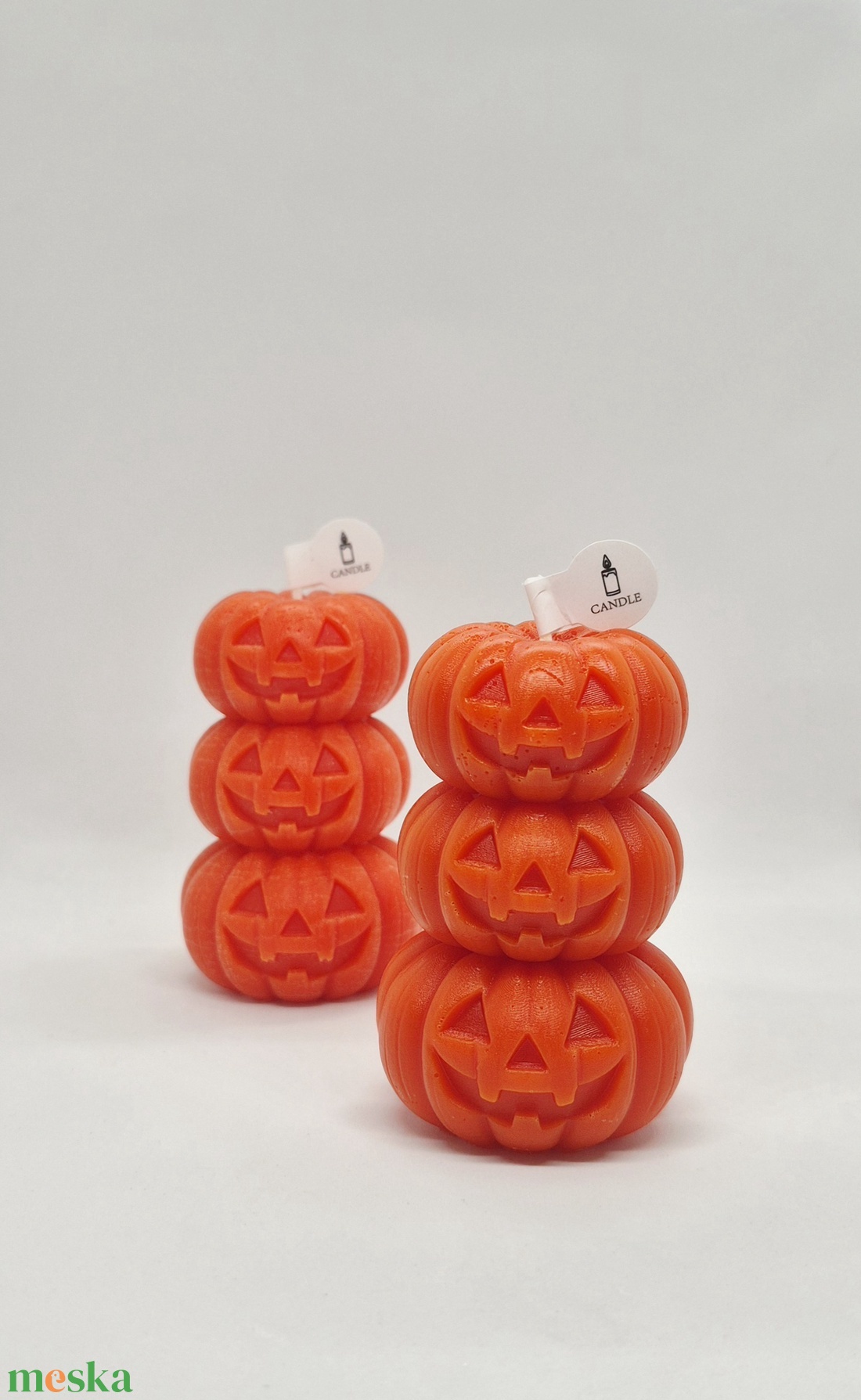 Halloween tök gyertya - otthon & életmód - gyertya, illat, aroma - aromalámpa - Meska.hu