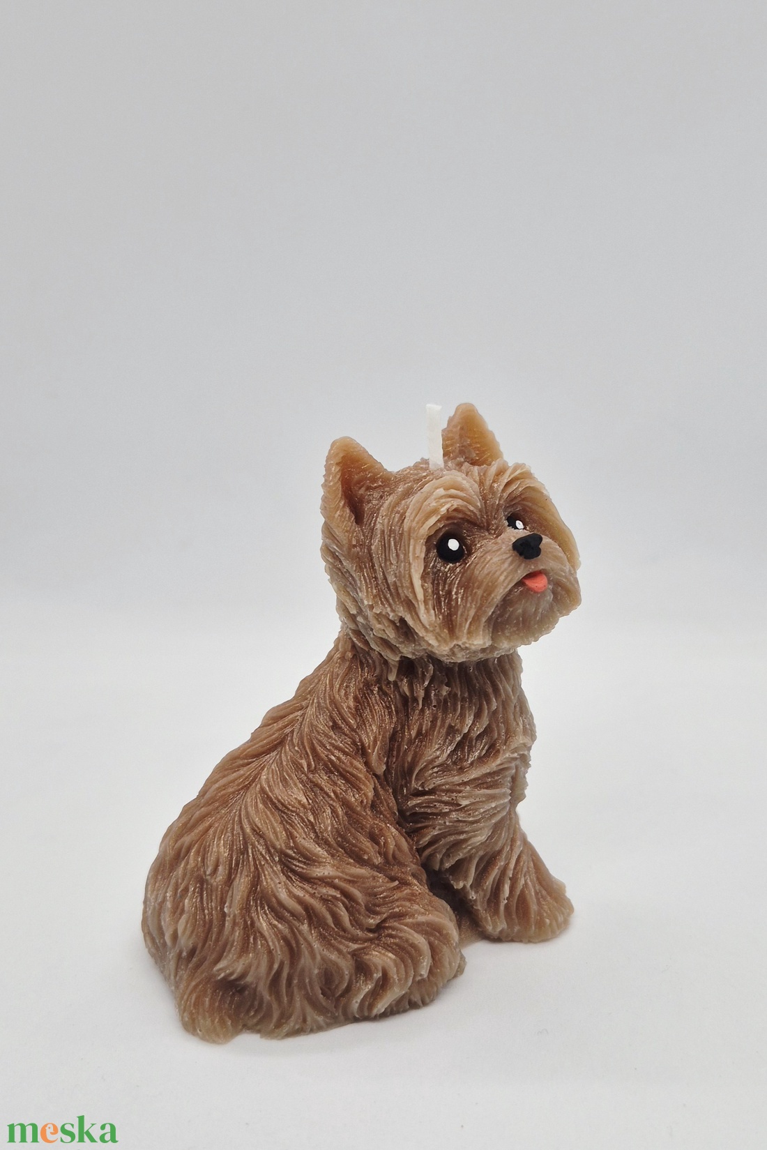 Yorkshire terrier  gyertya - otthon & életmód - gyertya, illat, aroma - gyertya - Meska.hu