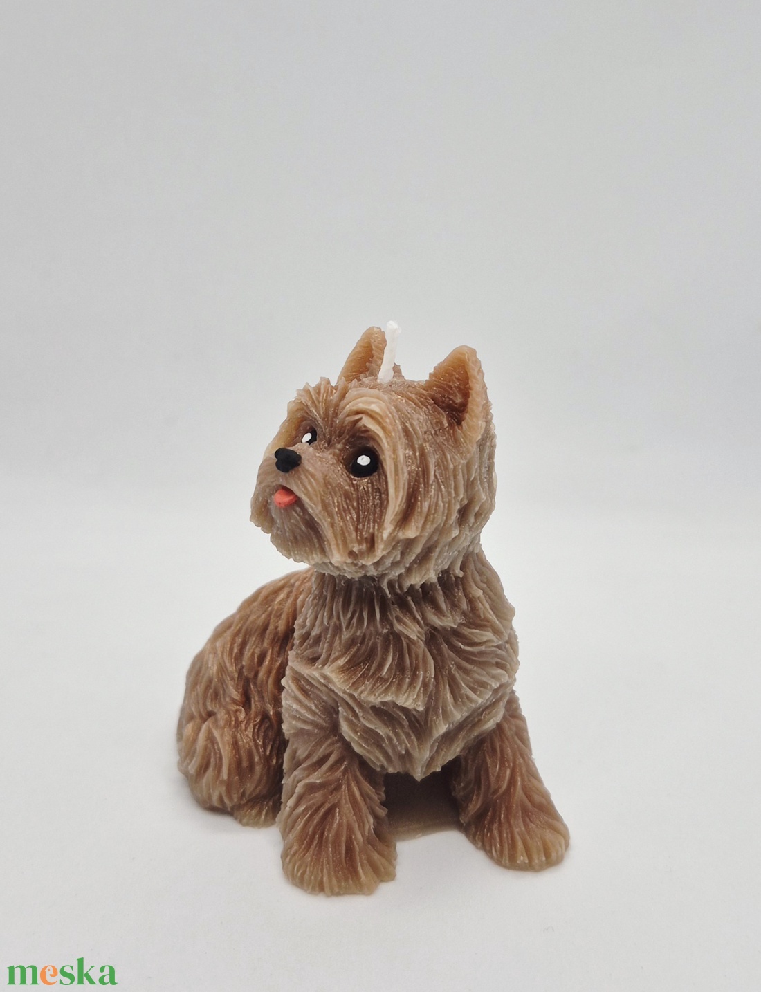 Yorkshire terrier  gyertya - otthon & életmód - gyertya, illat, aroma - gyertya - Meska.hu