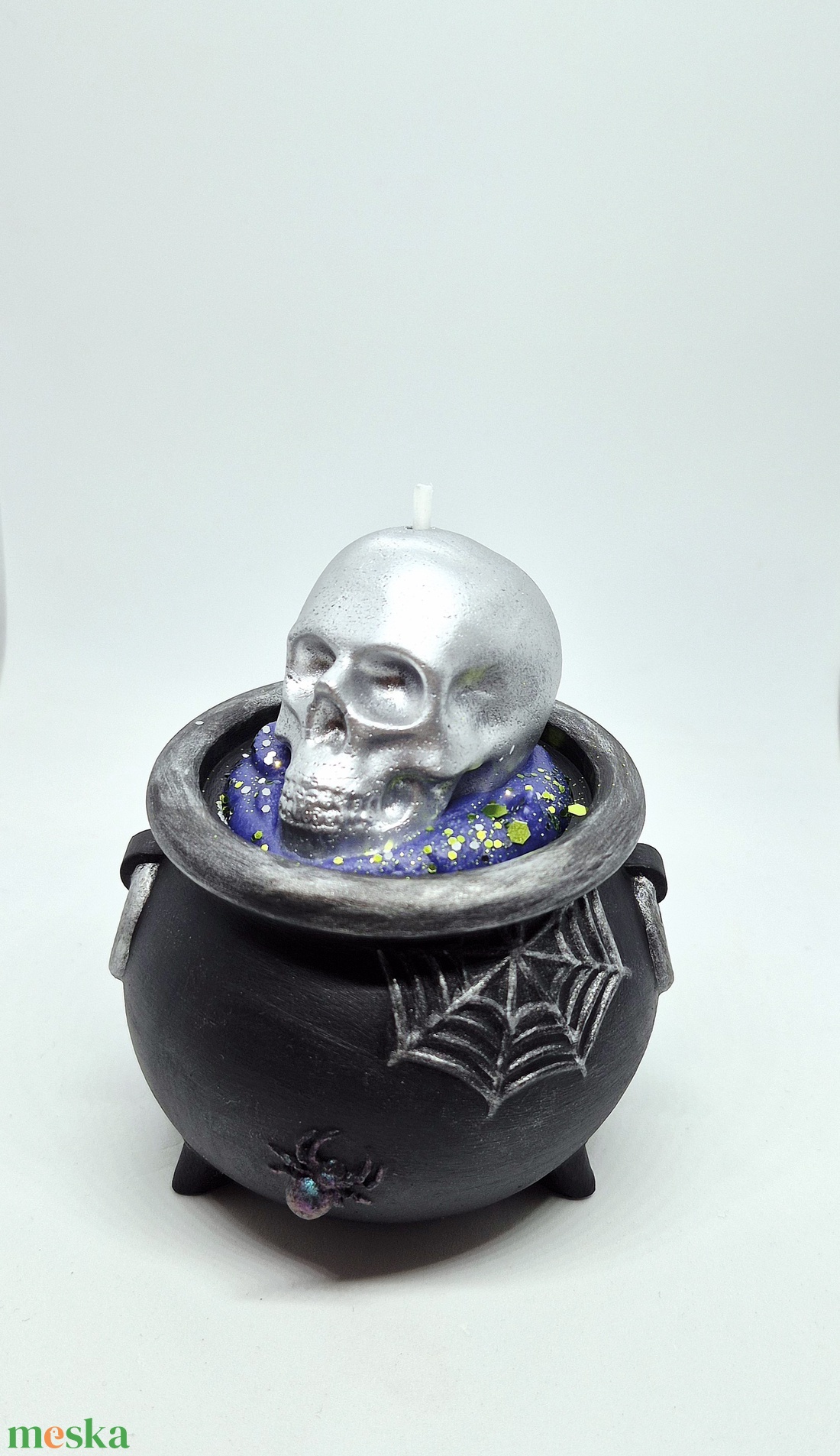 Halloween gyertya - otthon & életmód - gyertya, illat, aroma - aromalámpa - Meska.hu