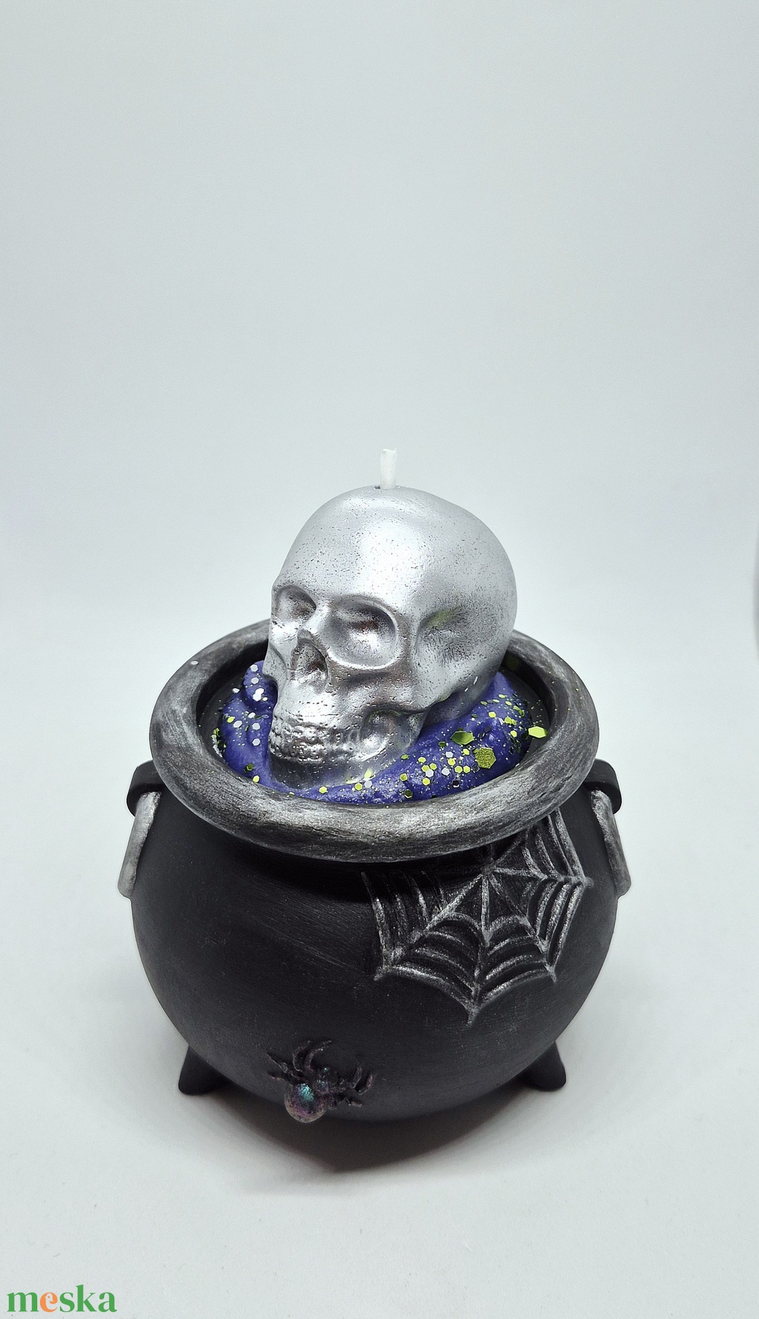 Halloween gyertya - otthon & életmód - gyertya, illat, aroma - aromalámpa - Meska.hu