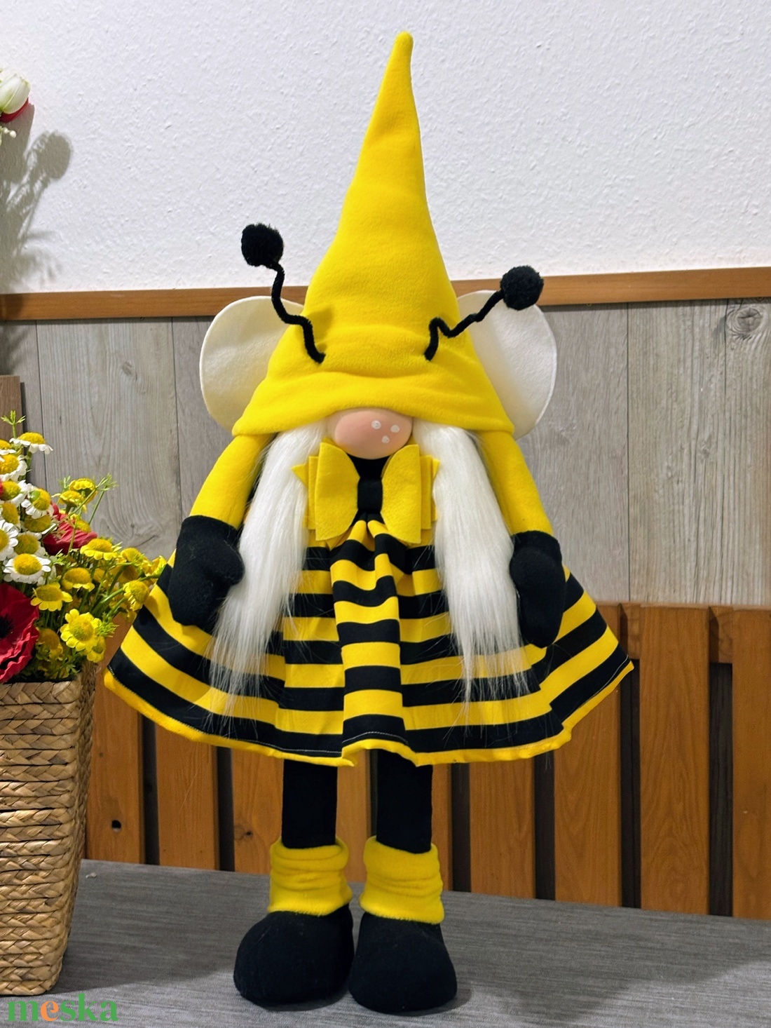 Méhecske manó álló - otthon & életmód - dekoráció - manók - Meska.hu