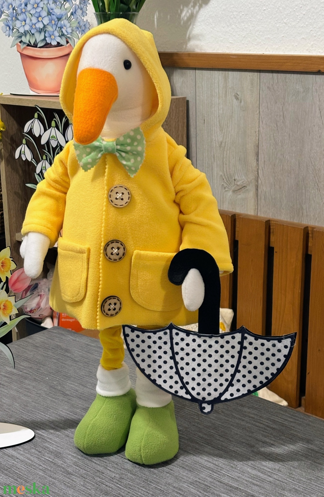 Álló liba - kellékek & szerszámok - dekorációs kellékek - figurák - Meska.hu