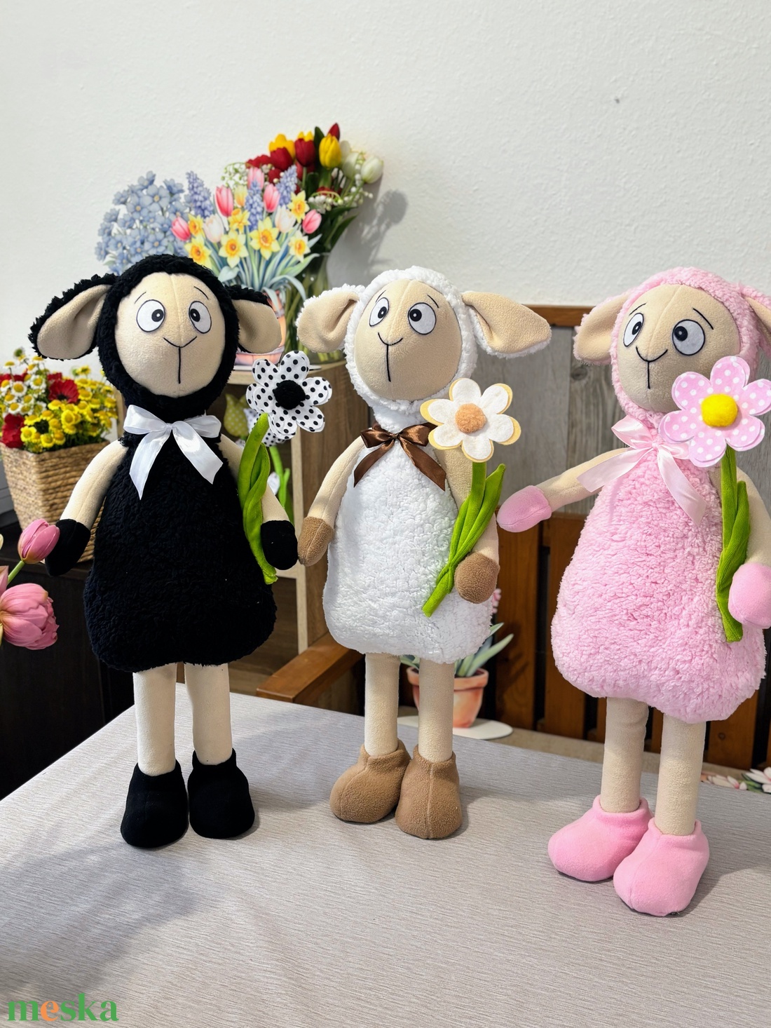 Álló húsvéti bárány - kellékek & szerszámok - dekorációs kellékek - figurák - Meska.hu