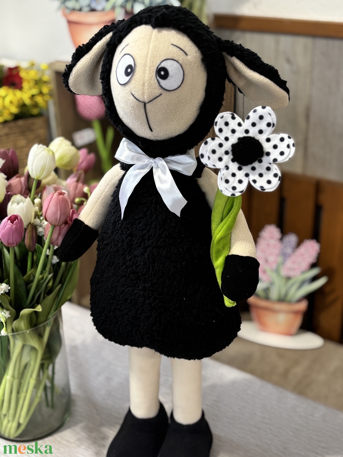 Álló húsvéti bárány - kellékek & szerszámok - dekorációs kellékek - figurák - Meska.hu