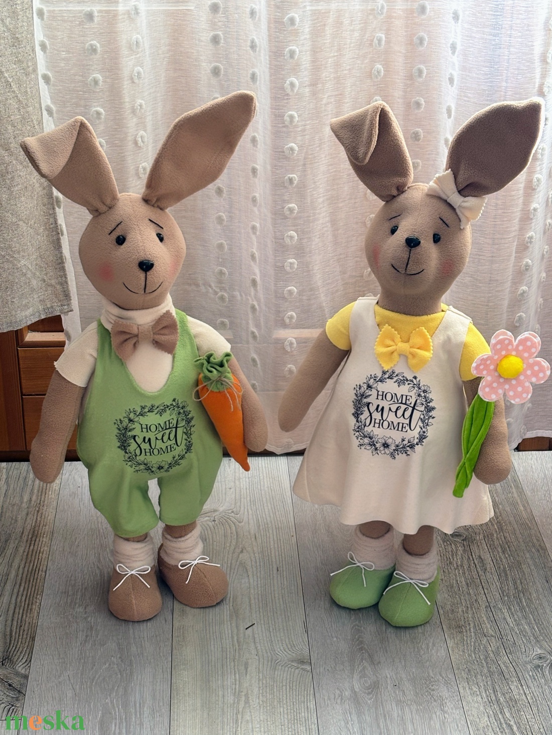 Álló húsvéti nyuszi - kellékek & szerszámok - dekorációs kellékek - figurák - Meska.hu