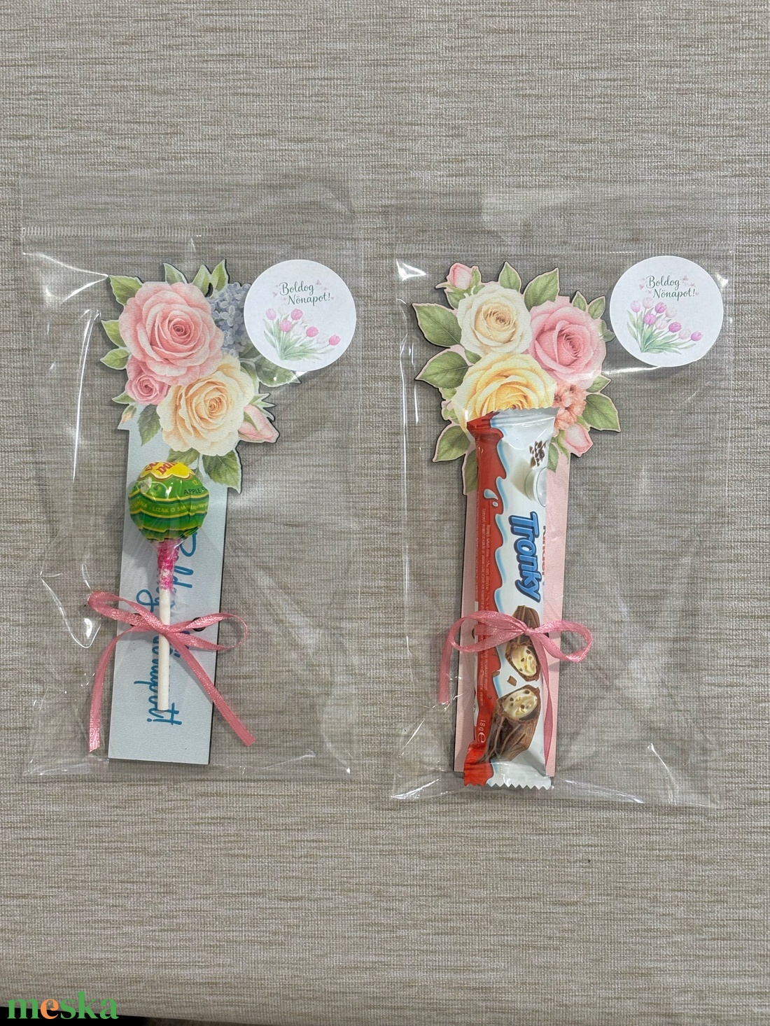 Nőnapi csoki átadó könyvjelző  - könyv & zene - könyvjelző - Meska.hu