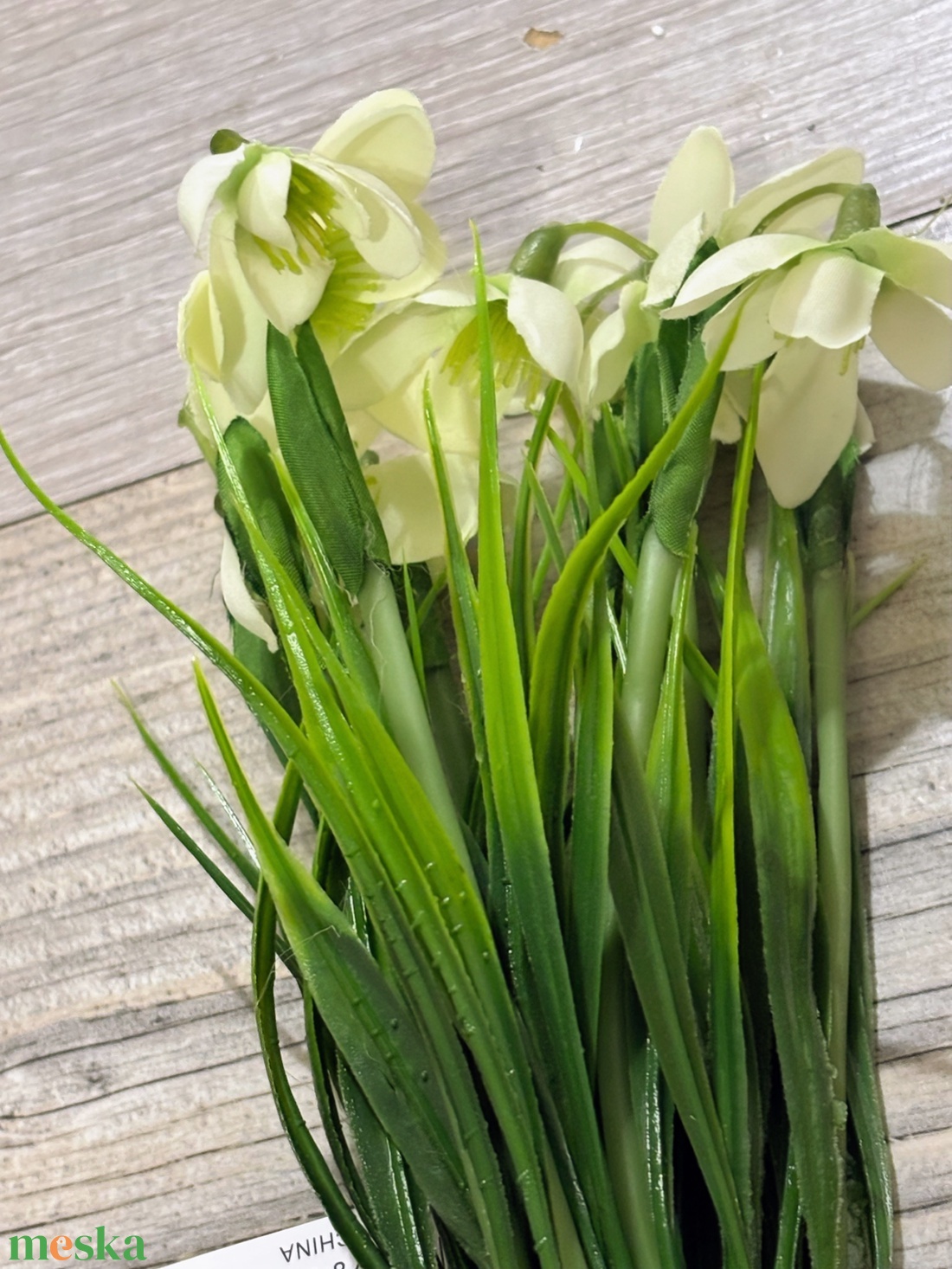 Hóvirág csokor - otthon & életmód - dekoráció - asztal és polc dekoráció - asztaldísz - Meska.hu