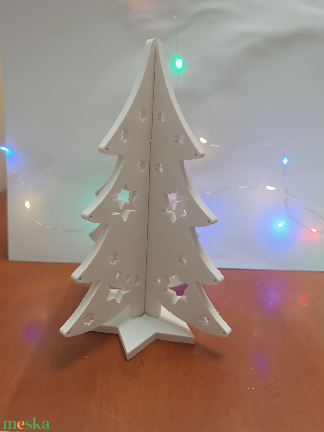 Karácsonyi asztali dekoráció  - karácsony - adventi díszek - adventi asztaldísz - Meska.hu