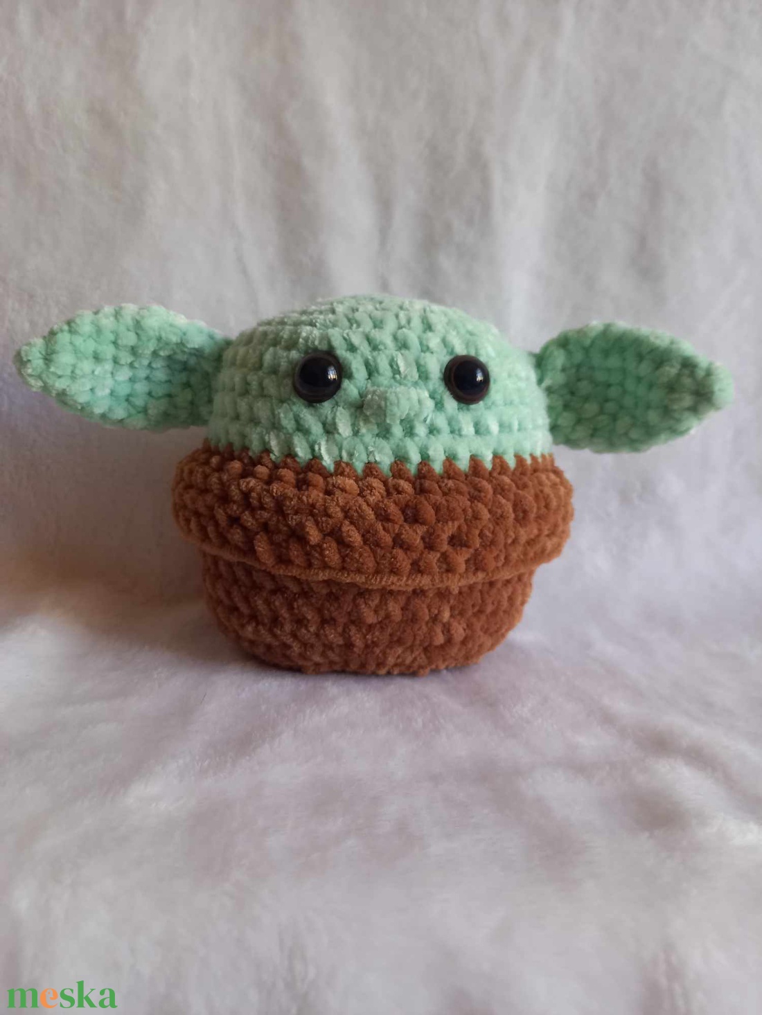 Horgolt Baby Yoda - játék & sport - plüssállat & játékfigura - plüss mesefigurák - Meska.hu Horgolt Baby Yoda - játék & sport - plüssállat & játékfigura - plüss mesefigurák - Meska.hu