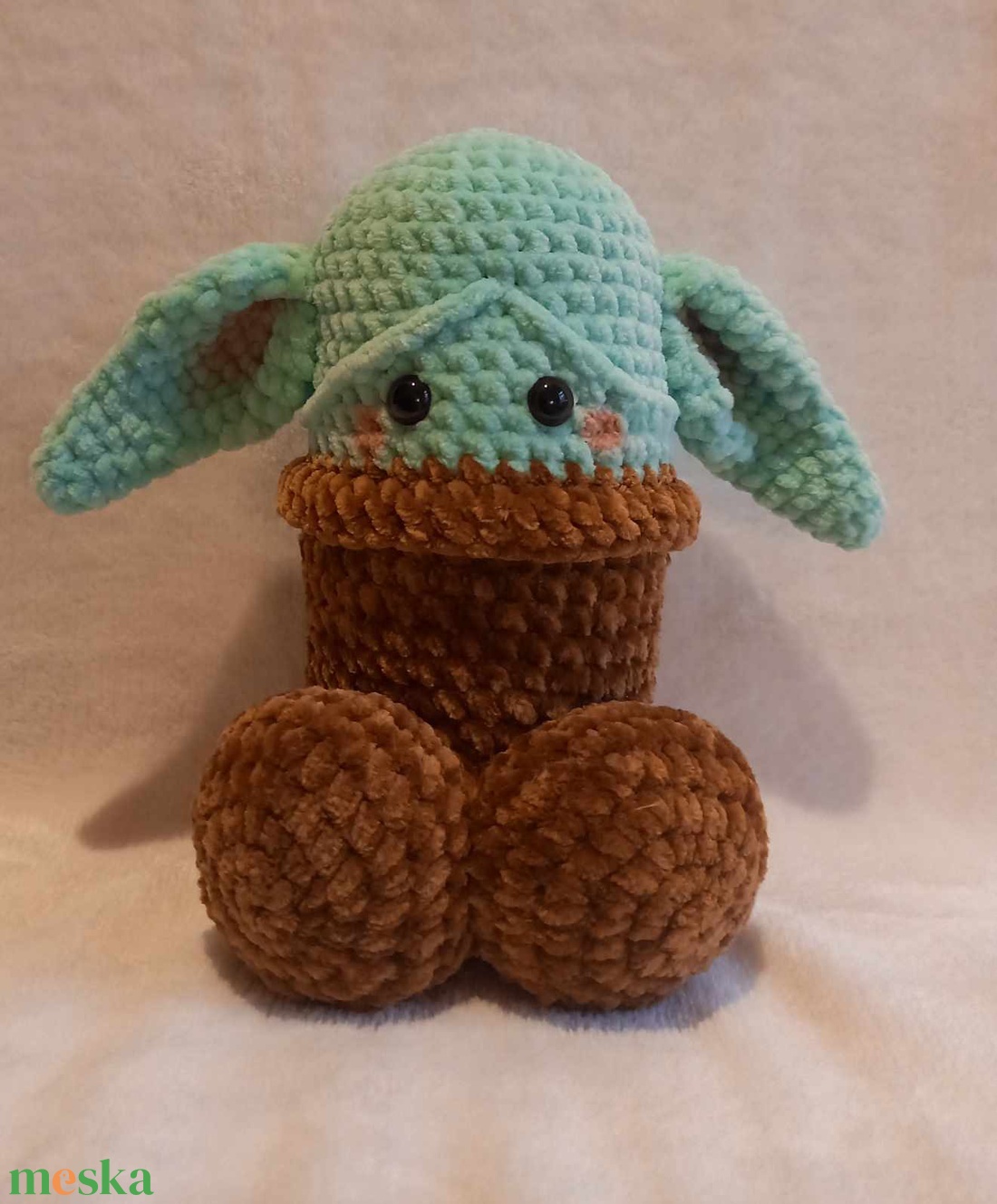 Könyvtámasz- horgolt Yoda kuki Star Wars - otthon & életmód - dekoráció - asztal és polc dekoráció - könyvtámasz - Meska.hu Könyvtámasz- horgolt Yoda kuki Star Wars - otthon & életmód - dekoráció - asztal és polc dekoráció - könyvtámasz - Meska.hu
