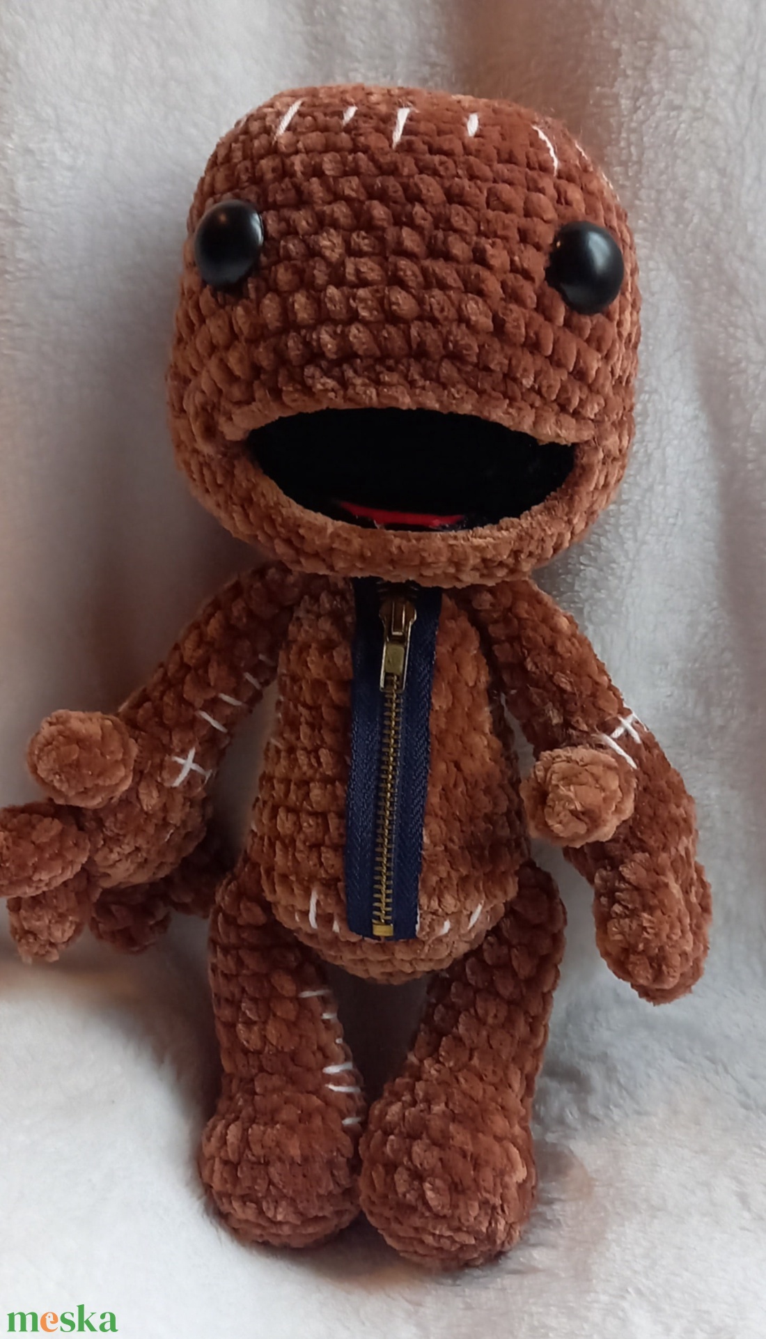 Sackboy - játék & sport - plüssállat & játékfigura - plüss mesefigurák - Meska.hu