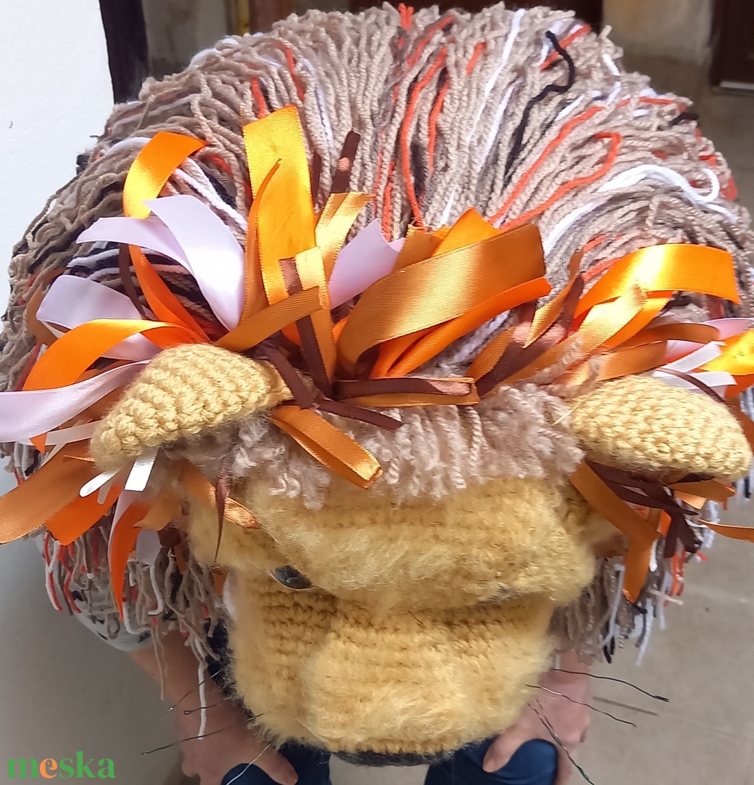 Luna Lovegood lion hat  - ruha & divat - sál, sapka, kendő - sapka - Meska.hu