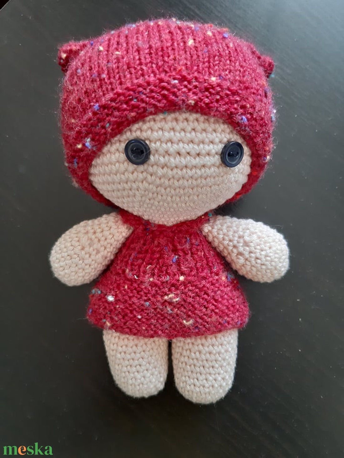 Ancsika - játék & sport - baba & babaház - öltöztethető baba - Meska.hu