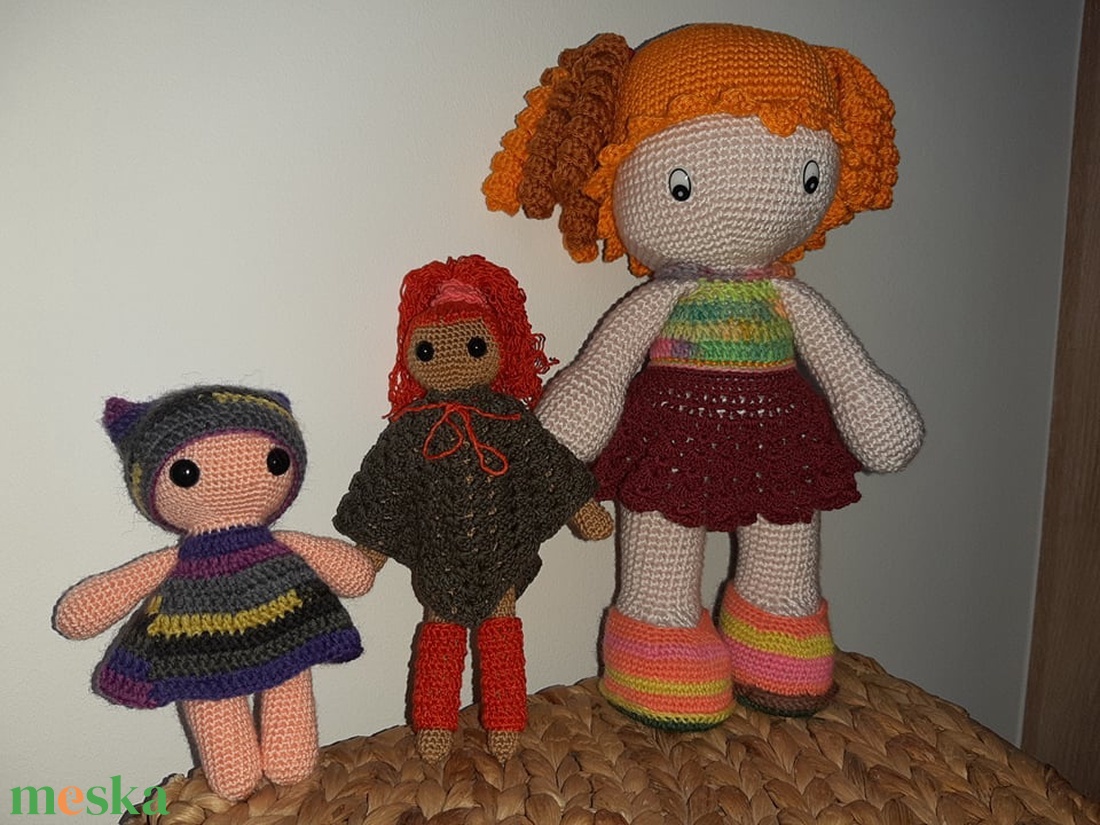 Ancsika - játék & sport - baba & babaház - öltöztethető baba - Meska.hu