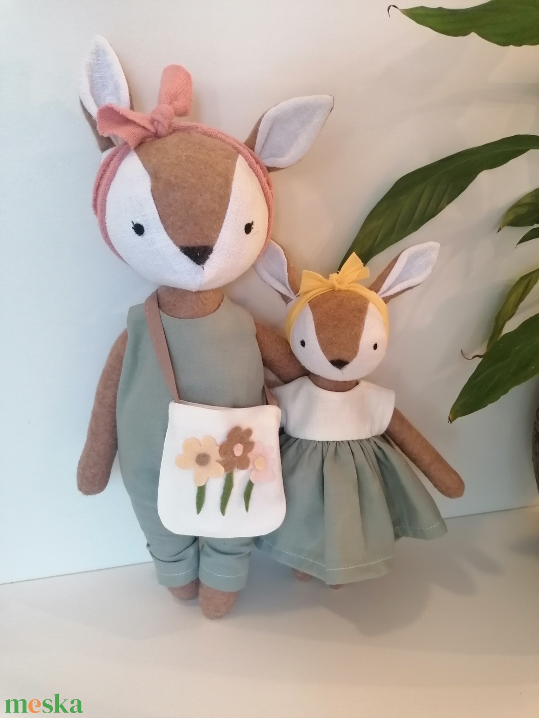 Anya és lánya őzike - kézműves, készségfejlesztő textil/filc játékfigura - játék & sport - plüssállat & játékfigura - más figura - Meska.hu Anya és lánya őzike - kézműves, készségfejlesztő textil/filc játékfigura - játék & sport - plüssállat & játékfigura - más figura - Meska.hu
