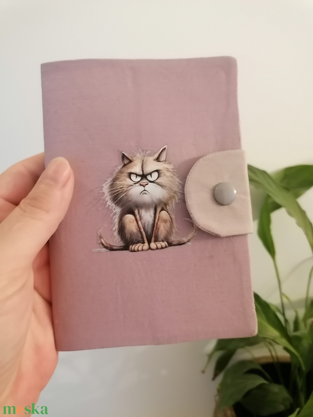 Cica oltási könyv borító - 11x16cm - otthon & életmód - kisállatoknak - cicáknak & macskáknak - Meska.hu