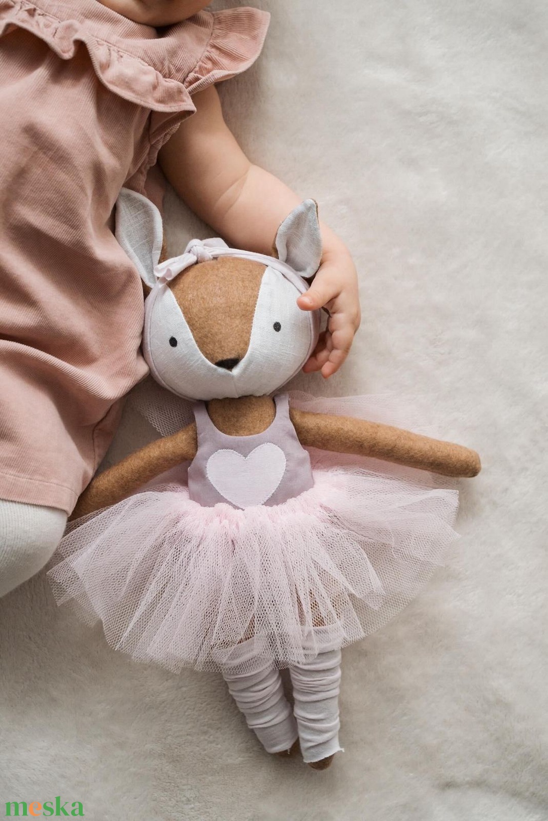 Balerina Őzike lány - kézműves, öltöztethető gyerekjáték figura - játék & sport - plüssállat & játékfigura - más figura - Meska.hu Balerina Őzike lány - kézműves, öltöztethető gyerekjáték figura - játék & sport - plüssállat & játékfigura - más figura - Meska.hu