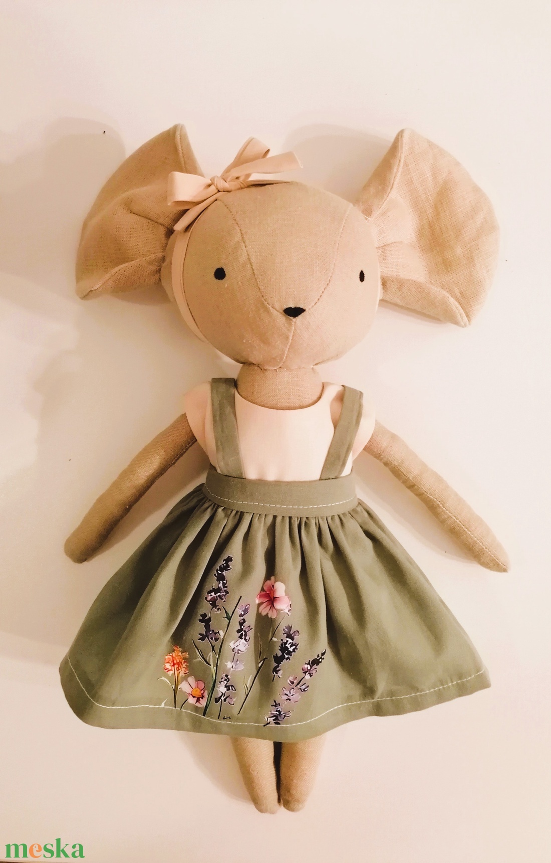 Egérke virágmintás szoknyában  - kézműves , textil játékfigura  - játék & sport - plüssállat & játékfigura - más figura - Meska.hu Egérke virágmintás szoknyában  - kézműves , textil játékfigura  - játék & sport - plüssállat & játékfigura - más figura - Meska.hu