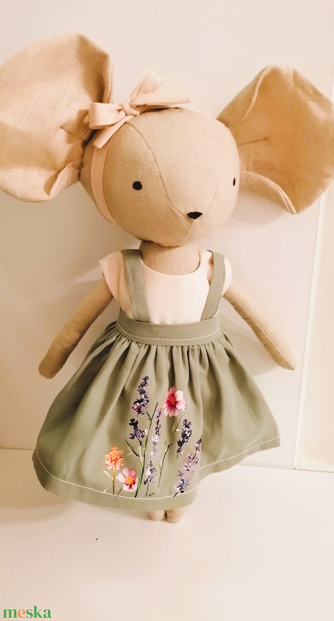 Egérke virágmintás szoknyában  - kézműves , textil játékfigura  - játék & sport - plüssállat & játékfigura - más figura - Meska.hu Egérke virágmintás szoknyában  - kézműves , textil játékfigura  - játék & sport - plüssállat & játékfigura - más figura - Meska.hu