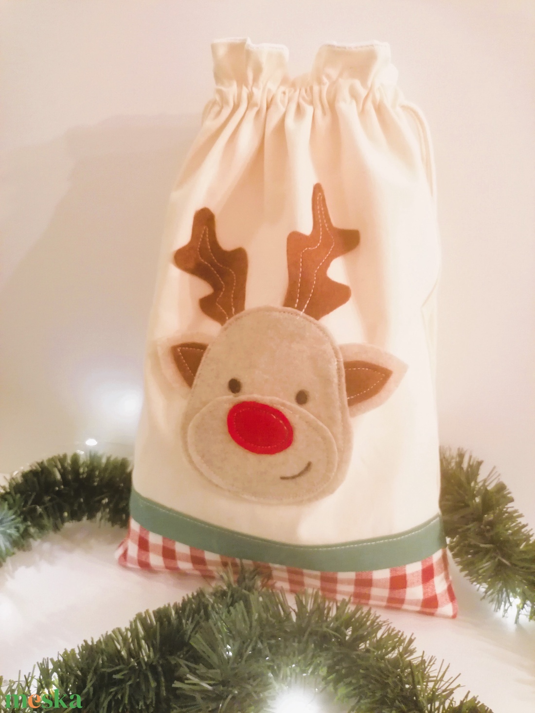 Mikulás zsák - örökzsák - karácsony - mikulás - mikulás zsák - Meska.hu