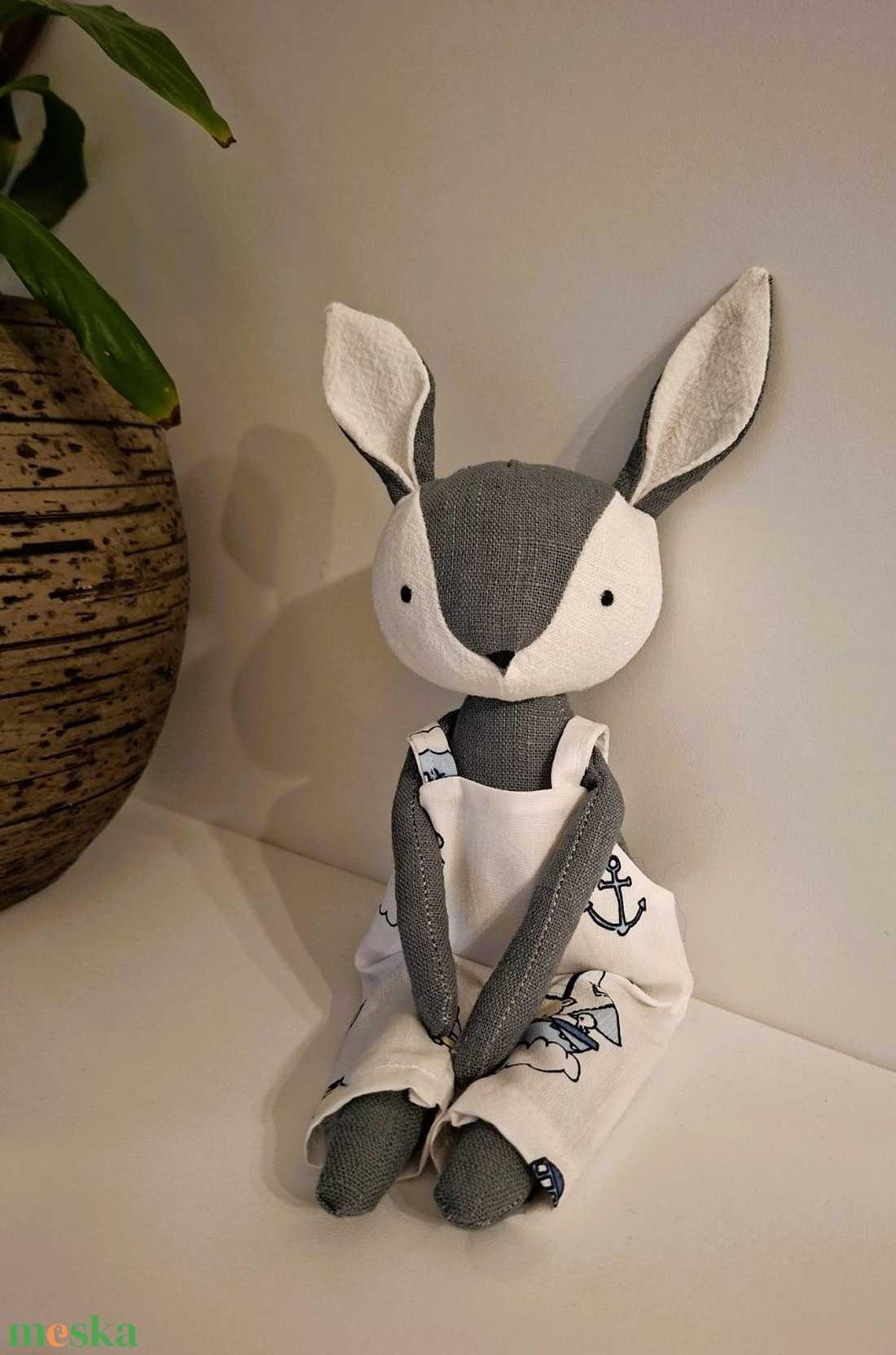 Matróz őzike� a legcukibb kis kalandor - kézműves, öltöztethető gyerekjáték figura - játék & sport - plüssállat & játékfigura - őzike, szarvas - Meska.hu