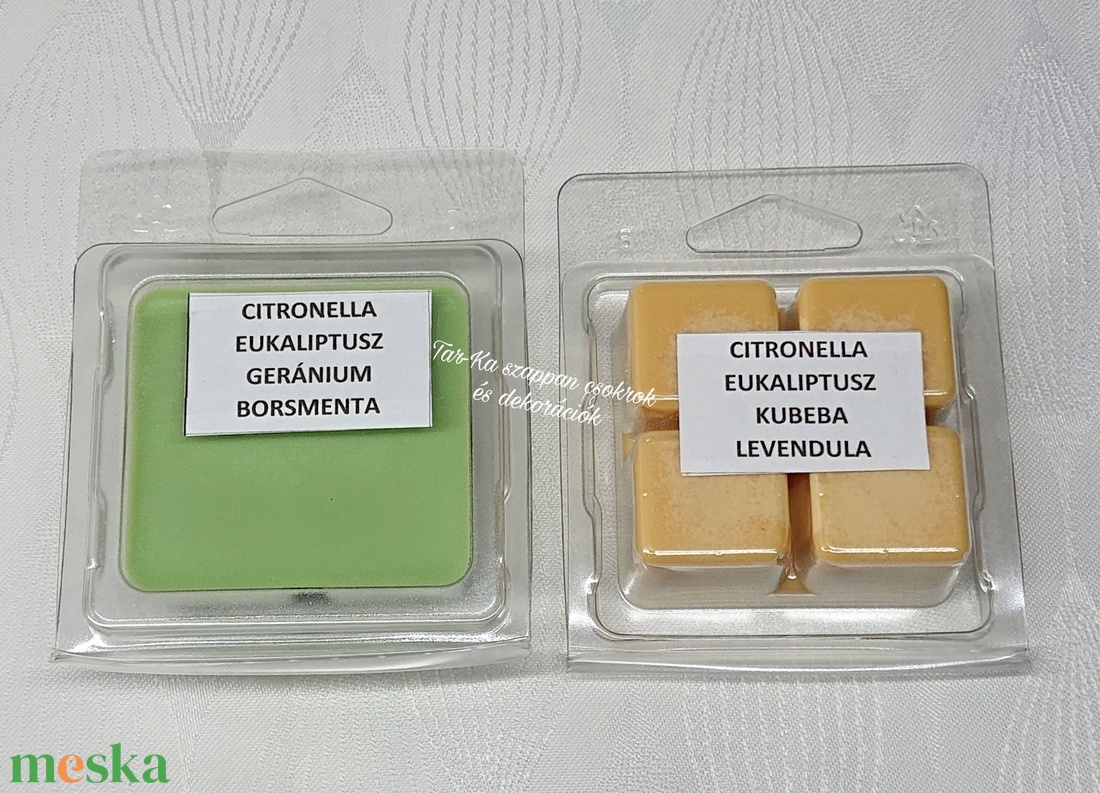 Szúnyogriasztós illatviasz kapszulatartóban - otthon & életmód - gyertya, illat, aroma - illatviasz - Meska.hu Szúnyogriasztós illatviasz kapszulatartóban - otthon & életmód - gyertya, illat, aroma - illatviasz - Meska.hu