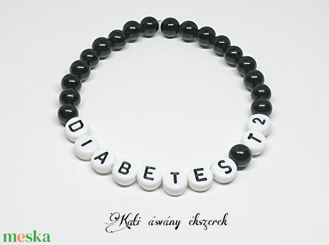 DIABETES - ónix ásvány karkötő cukorbetegeknek - ékszer - karkötő - ásványkarkötő - Meska.hu DIABETES - ónix ásvány karkötő cukorbetegeknek - ékszer - karkötő - ásványkarkötő - Meska.hu