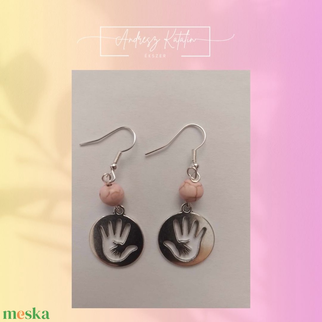 Babaváró fülbevaló - ékszer - fülbevaló - lógó fülbevaló - Meska.hu