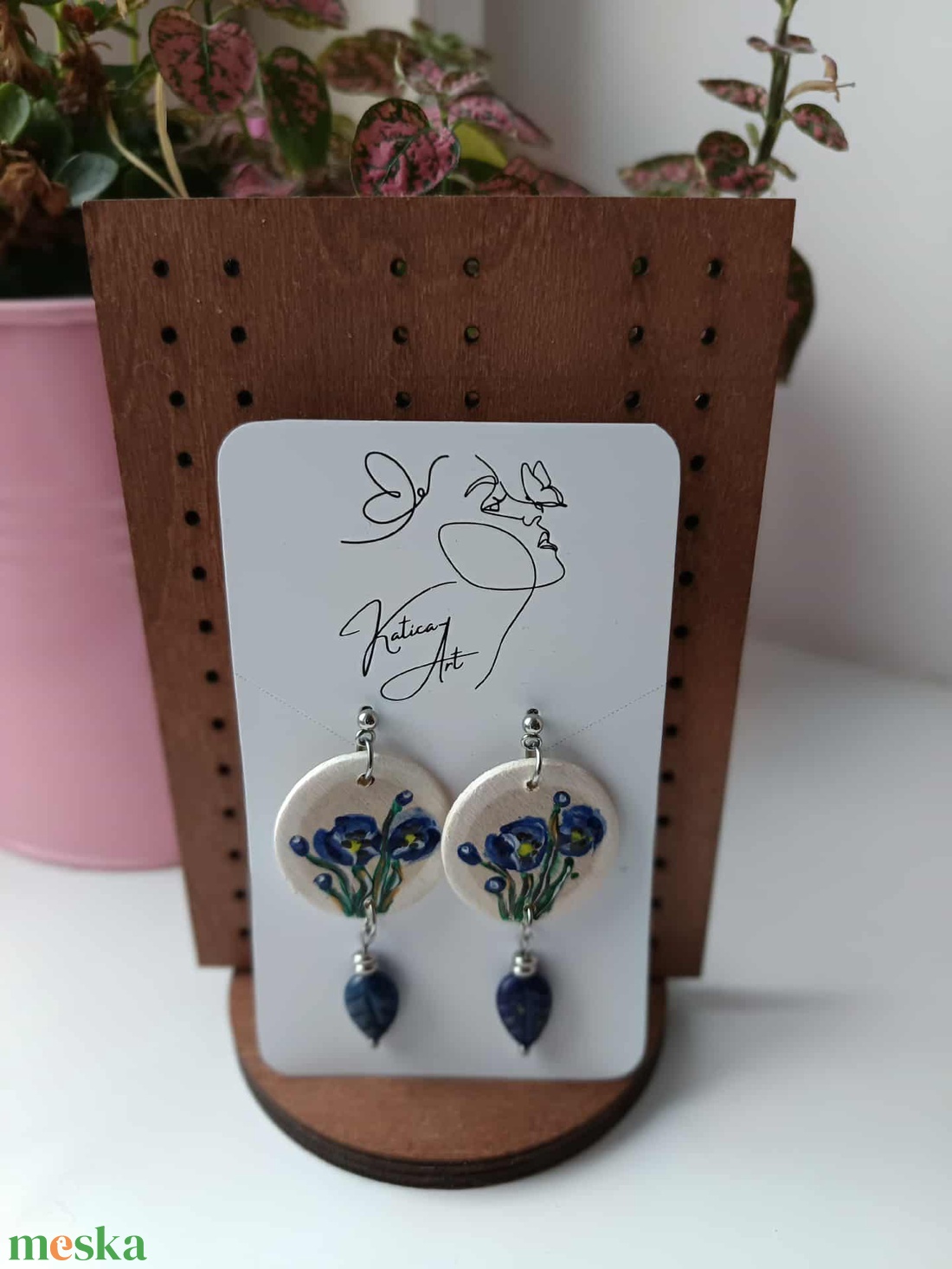 Secret Garden Bloom - Lapis Lazuli Nr. 2 - ékszer - ékszerszett - Meska.hu