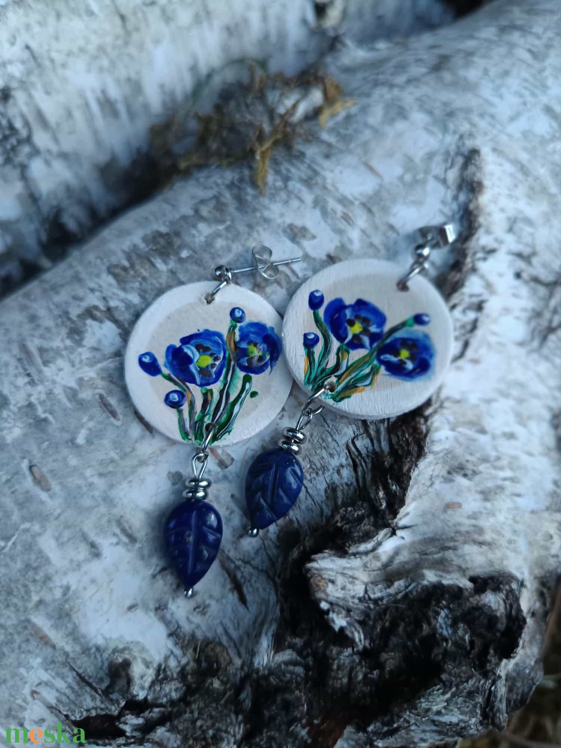 Secret Garden Bloom - Lapis Lazuli Nr. 2 - ékszer - ékszerszett - Meska.hu