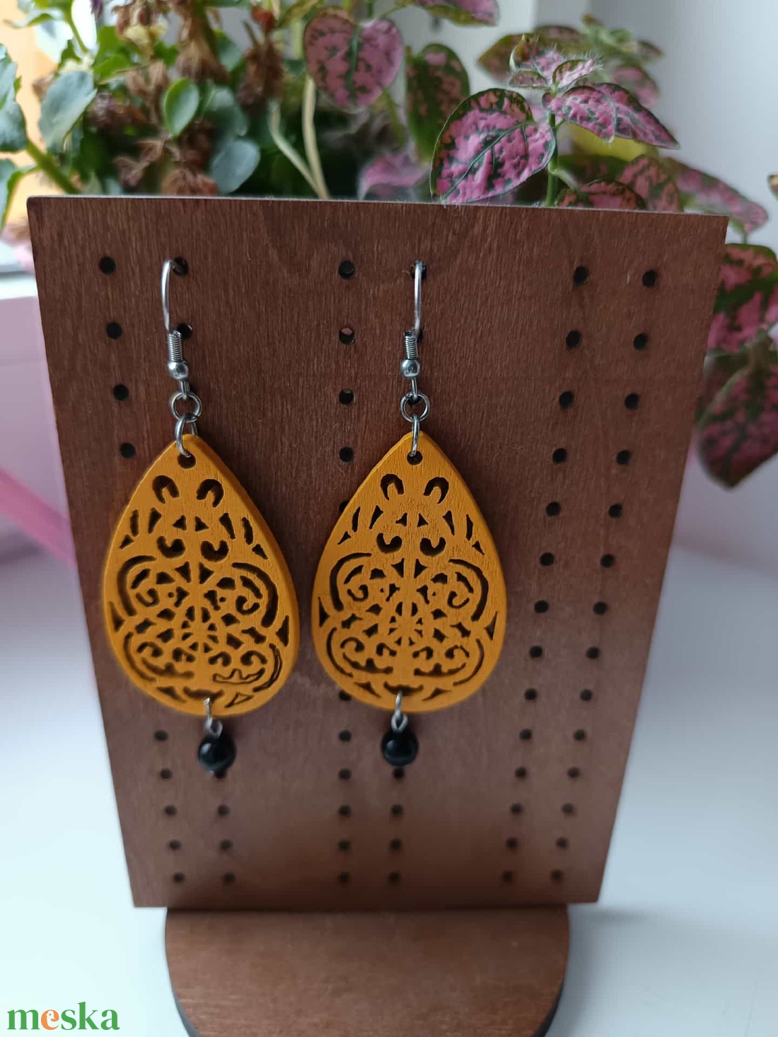 Statement Steel - Wood Nr. 12 - ékszer - ékszerszett - Meska.hu