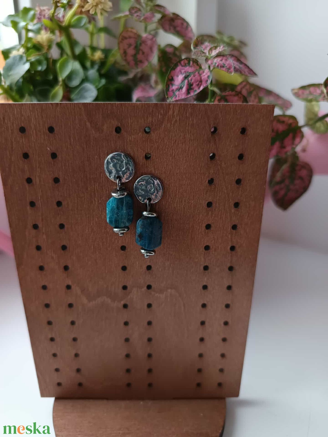 Statement Steel - Amazonite Nr. 16 - ékszer - ékszerszett - Meska.hu