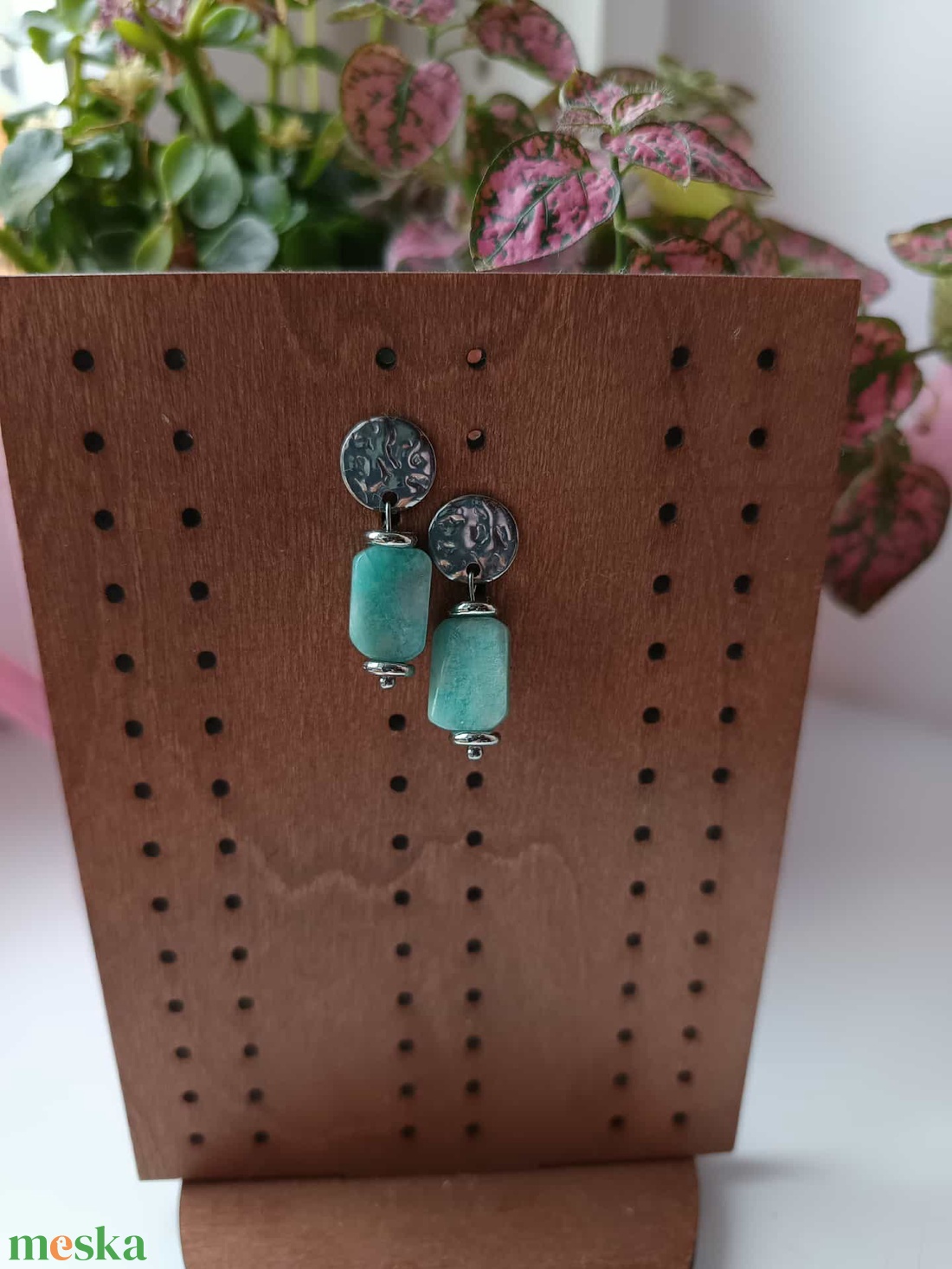 Statement Steel - Aquamarine Nr. 17 - ékszer - ékszerszett - Meska.hu