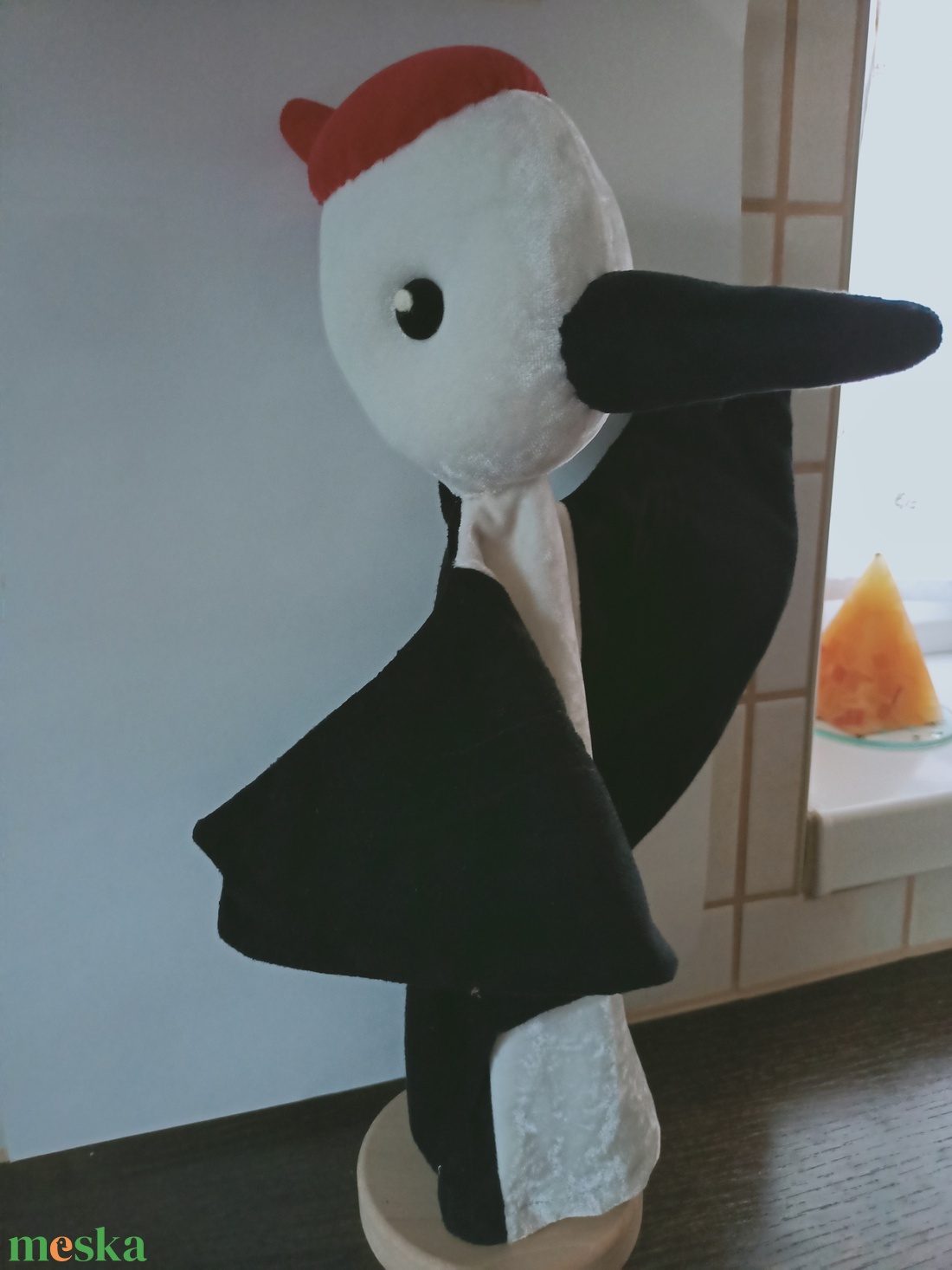 Báb Harkály Hedvig a fakopáncs - játék & sport - bábok - ujjbáb - Meska.hu