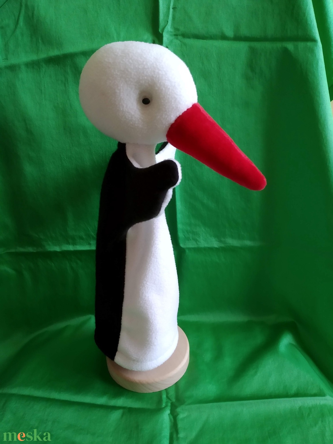 Báb Gólya Gergely - játék & sport - bábok - ujjbáb - Meska.hu