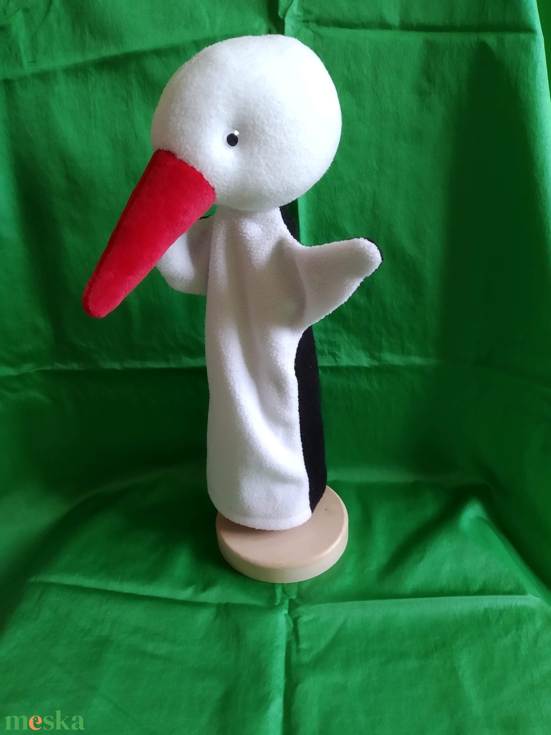 Báb Gólya Gergely - játék & sport - bábok - ujjbáb - Meska.hu