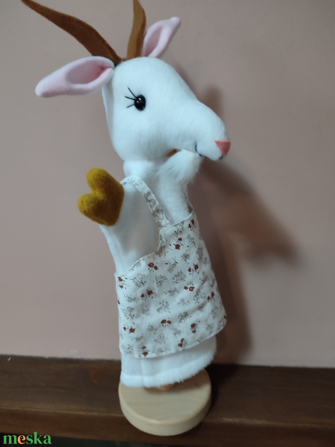 Báb Kecske Karcsi - játék & sport - bábok - ujjbáb - Meska.hu