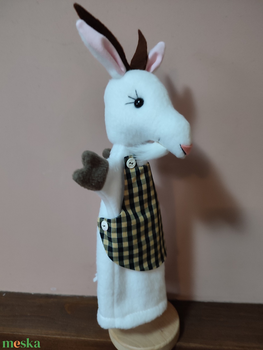 Báb Kecske Karcsi - játék & sport - bábok - ujjbáb - Meska.hu