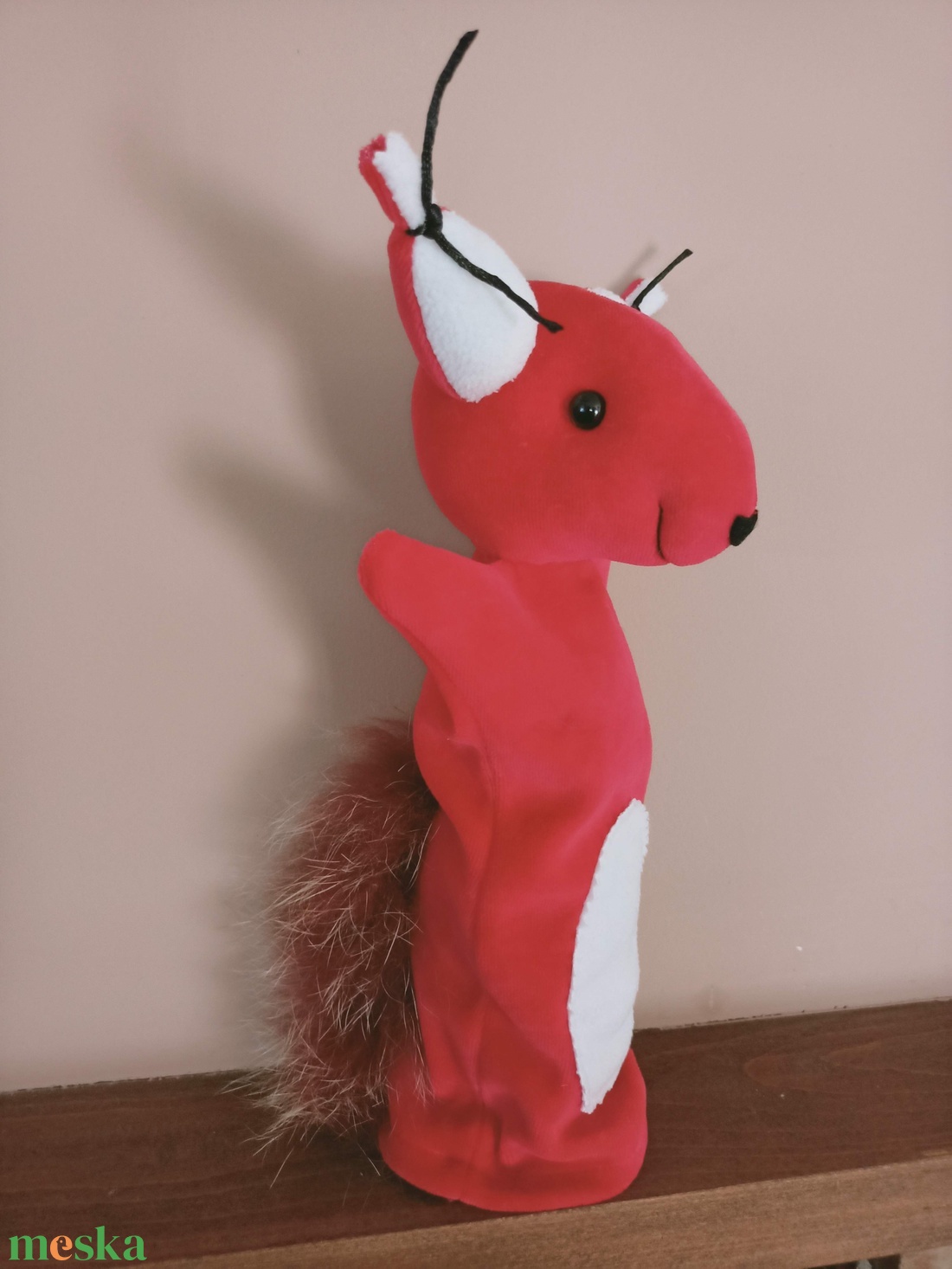 Báb mókus Misi - játék & sport - bábok - báb készlet - Meska.hu