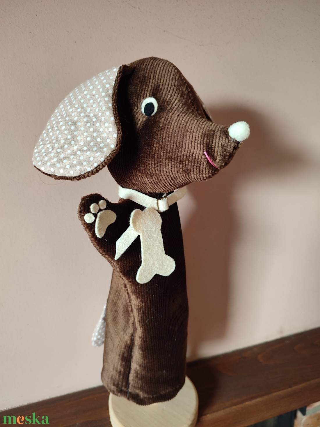 Báb, kutya daxli Dezső - játék & sport - bábok - báb készlet - Meska.hu