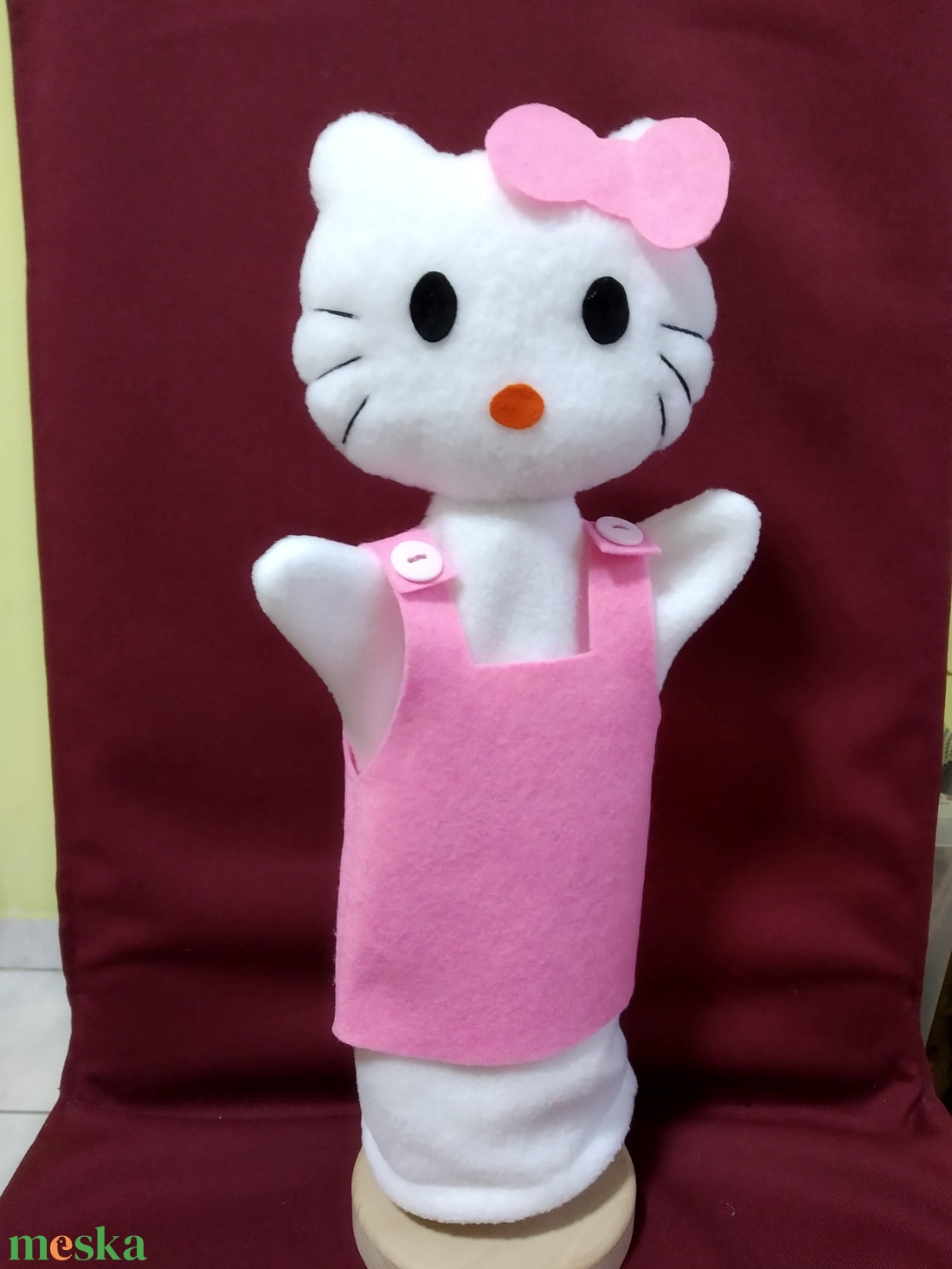 Báb Helló Kitty - játék & sport - bábok - báb készlet - Meska.hu