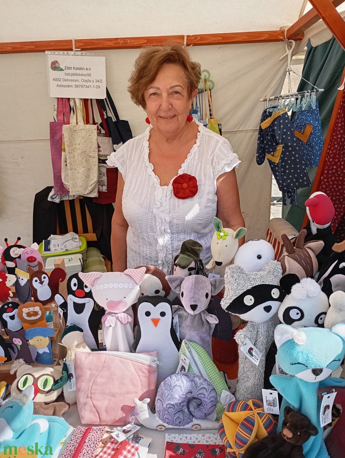 Báb, kutya daxli Dezső - játék & sport - bábok - báb készlet - Meska.hu