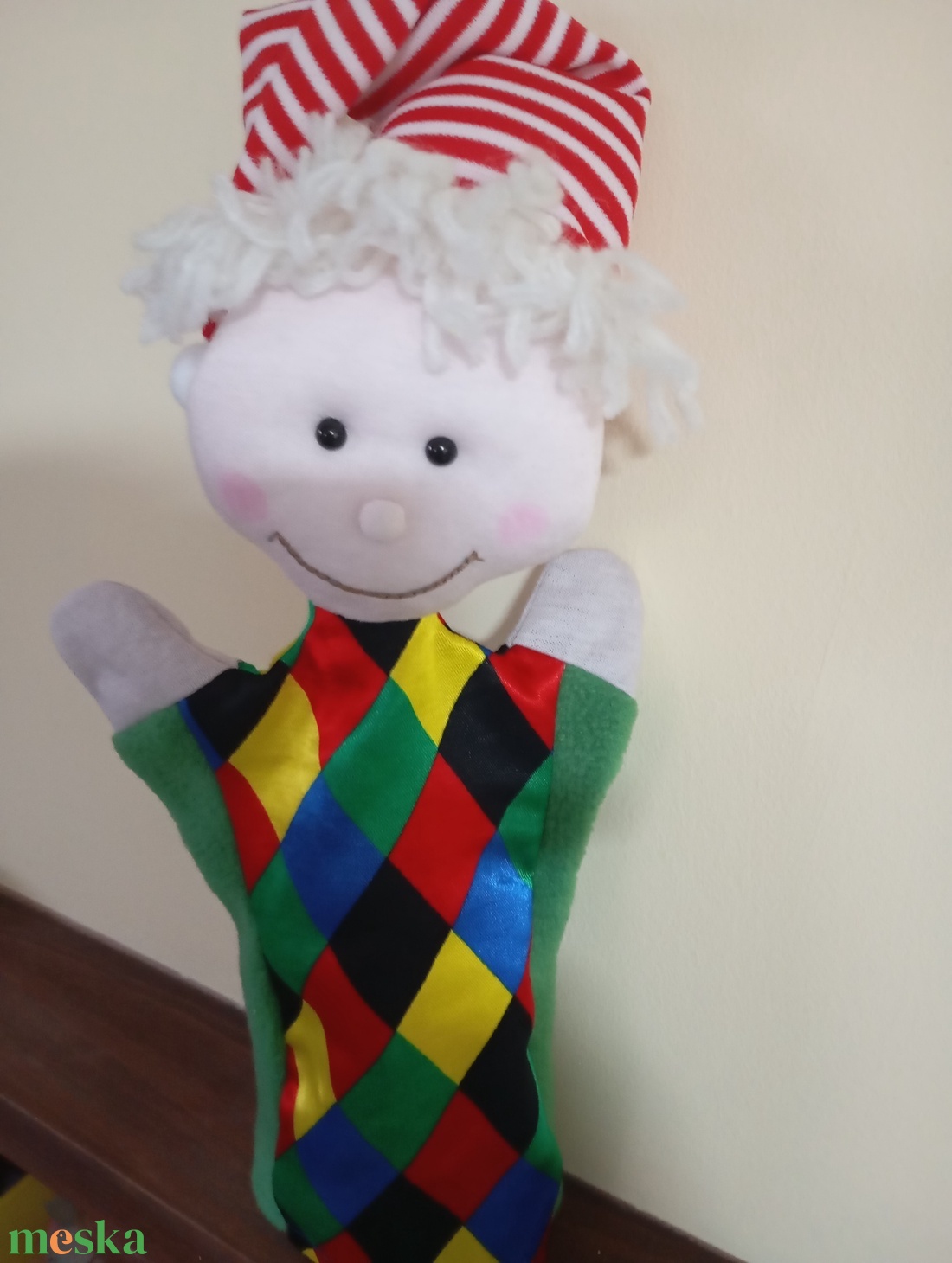 Báb, erdei manó - játék & sport - bábok - kesztyűbáb - Meska.hu