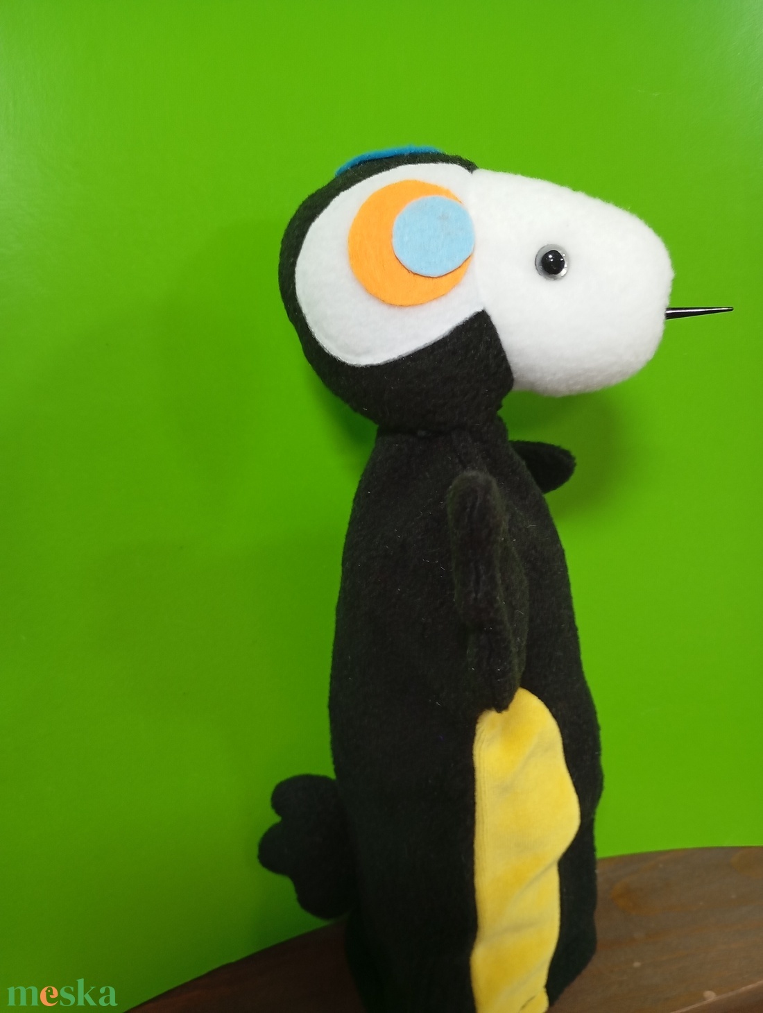 Báb cinege Cecil - játék & sport - bábok - kesztyűbáb - Meska.hu