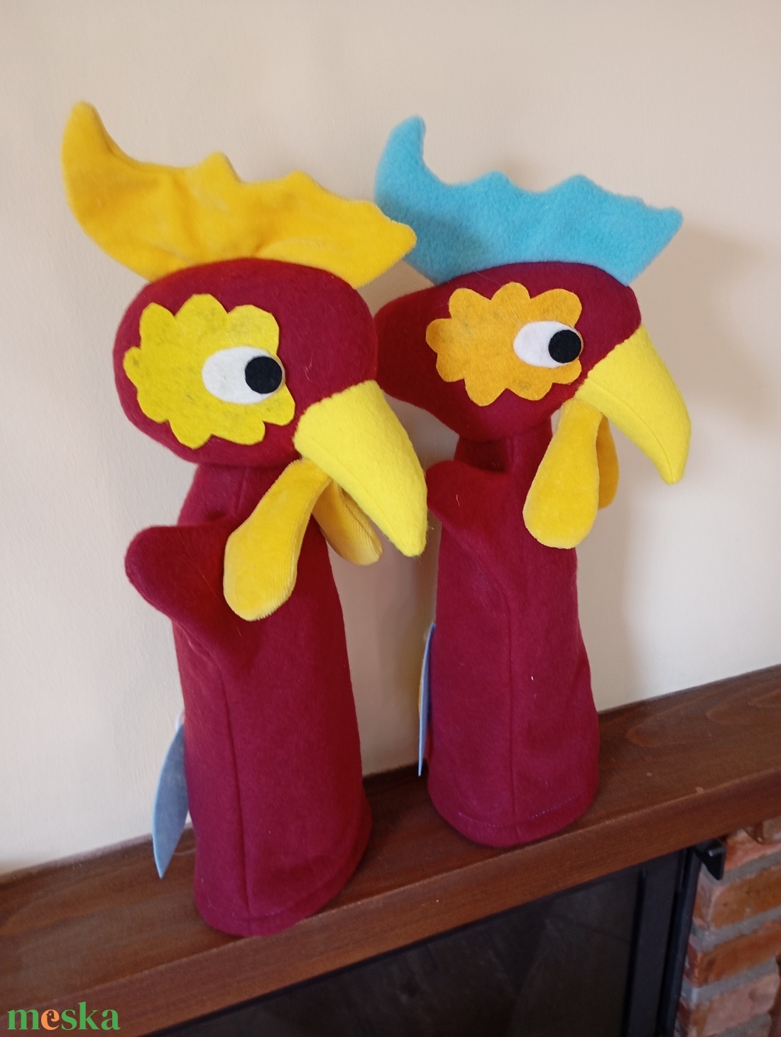 Báb kakas Kázmér - játék & sport - bábok - kesztyűbáb - Meska.hu