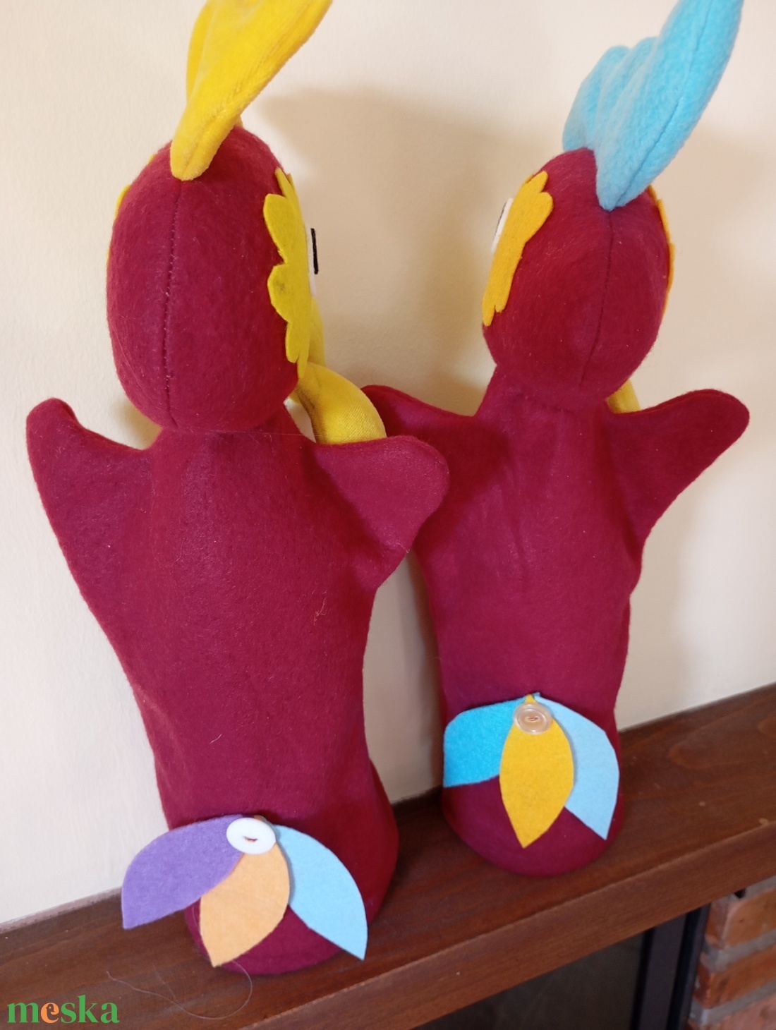 Báb kakas Kázmér - játék & sport - bábok - kesztyűbáb - Meska.hu