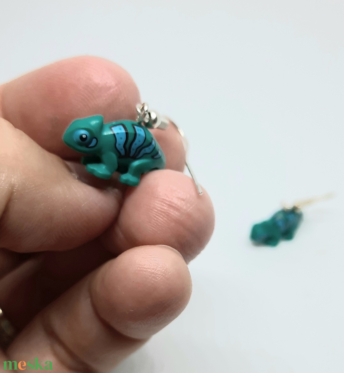 LEGO gekko fülbevaló - ékszer - fülbevaló - lógó fülbevaló - Meska.hu LEGO gekko fülbevaló - ékszer - fülbevaló - lógó fülbevaló - Meska.hu